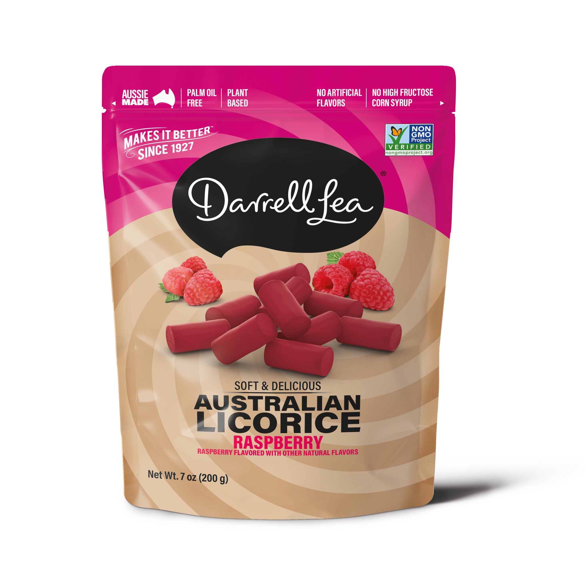 Darrell Lea Raspberry – Licorice International