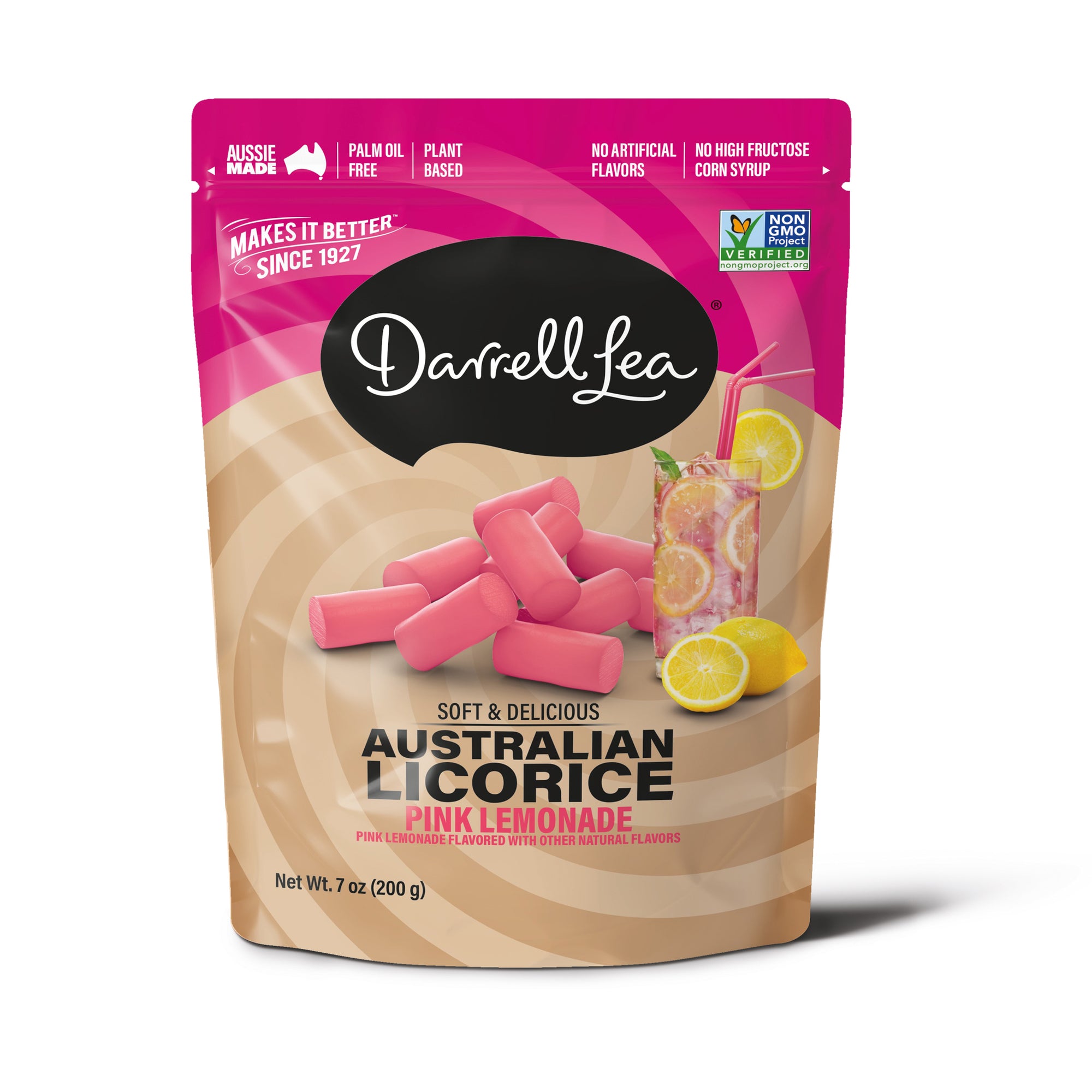 Darrell Lea Pink Lemonade