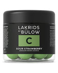Lakrids by Bulow - Sour Strawberry Chocolate Coated Red Licorice