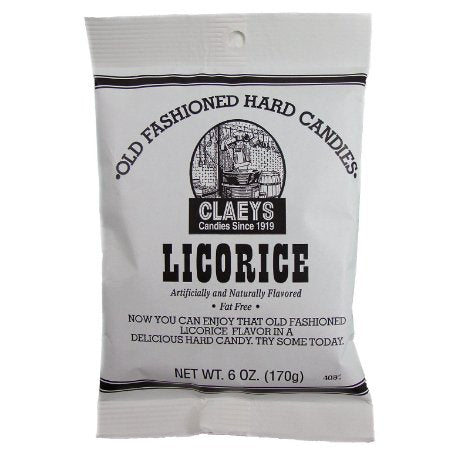 Claeys Licorice Hard Candy
