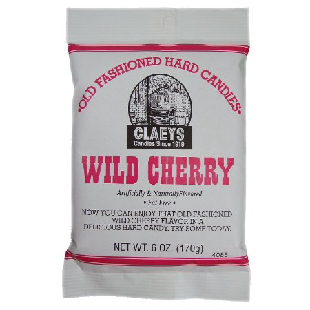 Claeys Wild Cherry Hard Candy – Licorice International