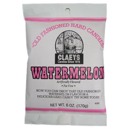 Claeys Watermelon Hard Candy