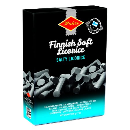 Halva Finnish Salty Licorice