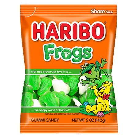 Haribo Frogs