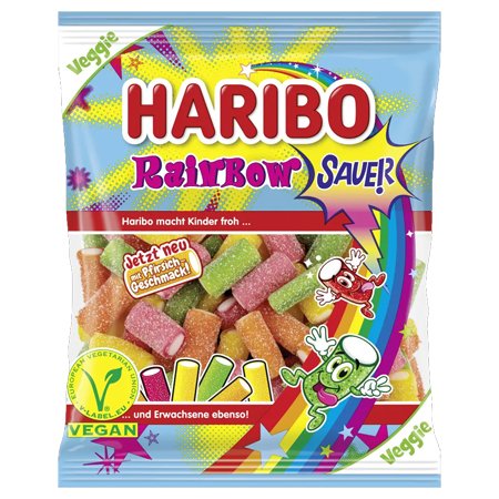 Haribo Rainbow Sours – Licorice International