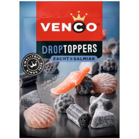Soft & Salmiak Droptoppers