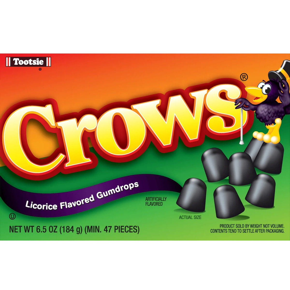 Crows - Licorice Flavored Gumdrops – Licorice International