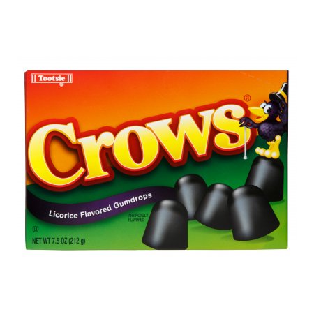 Crows - Licorice Flavored Gumdrops