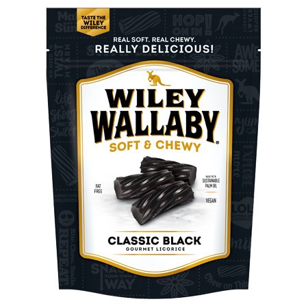 Wiley Wallaby Classic Black Licorice